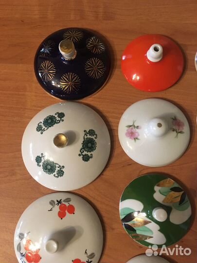 Крышки фарфоровые для чайников