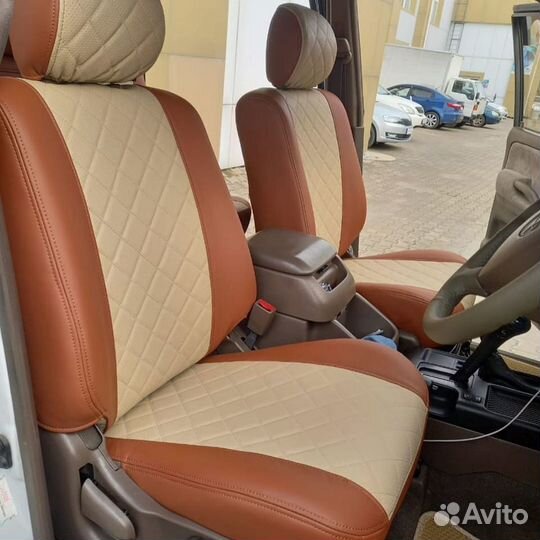 Чехлы Toyota Land Cruiser Prado 95 (ромб)