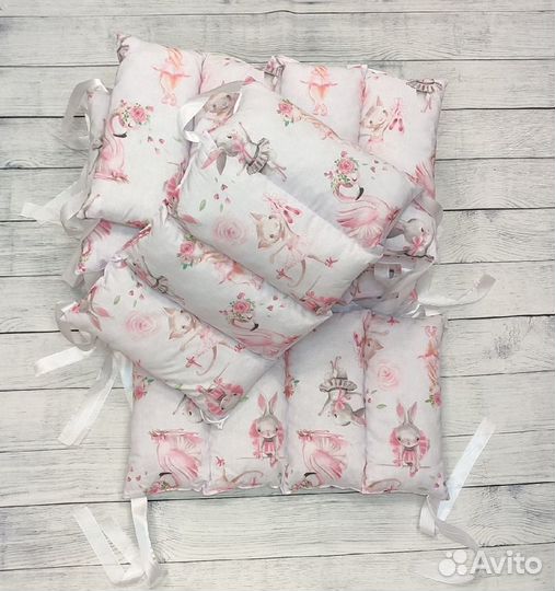 Бортики-заборчики в детскую кроватку