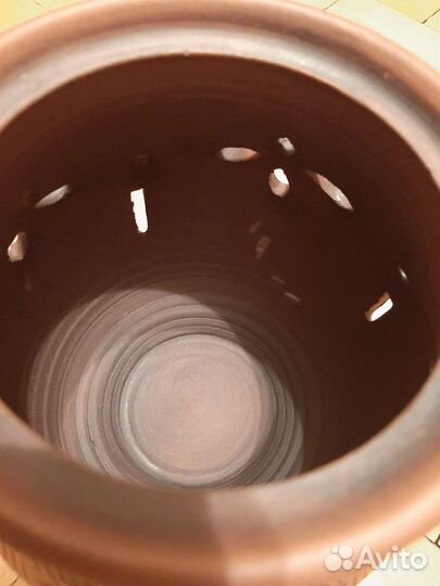 Чесночница из глины 1,3 литра