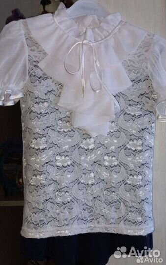 Школьная форма для девочки синяя