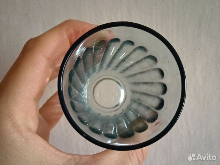 Стопка стакан стекло советский СССР 4 шт комплект