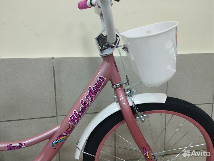 Велосипед детский black aqua Sweet 20