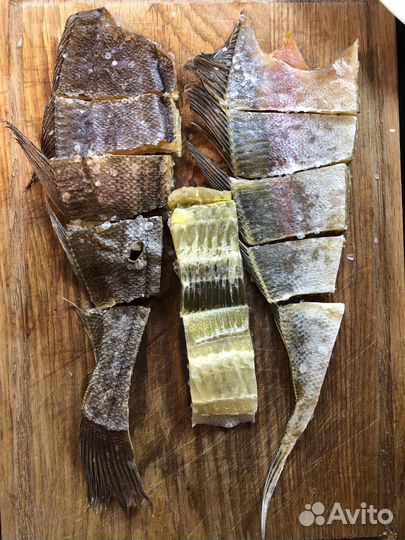 Печень трески, ерш вяленый