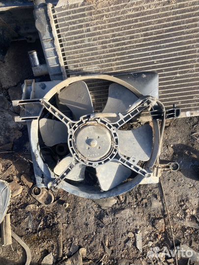 Вентилятор охлаждения на matiz