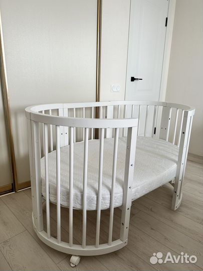 Детская кроватка 2 в 1