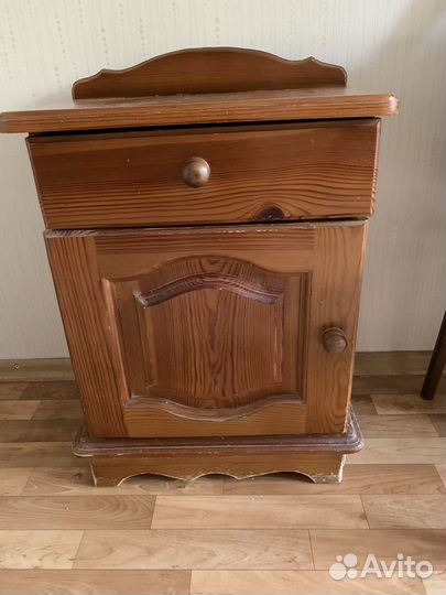 Тумба прикроватная, сосна, дерево. 45*30*60