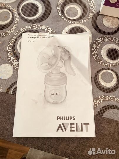 Молокоотсос avent ручной