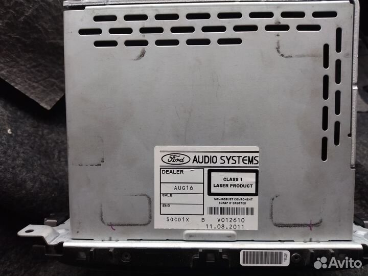 Магнитола Sony Ford новая