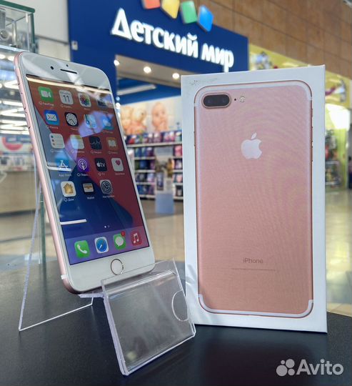 iPhone 7+ / 128Gb / Оригинал / Rose Gold