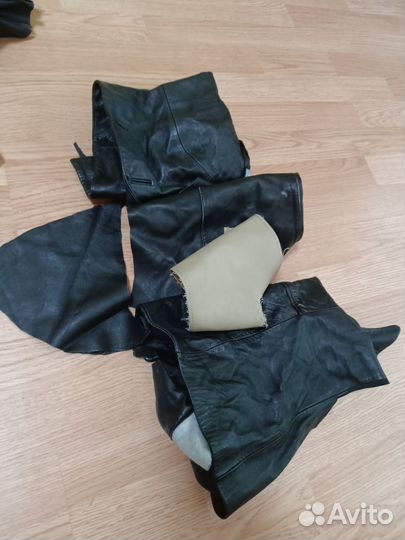 Лоскуты из кожи для рукоделия