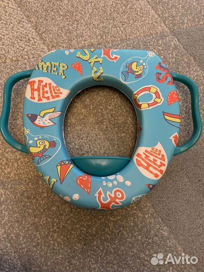 Мягкое детское сидение на унитаз