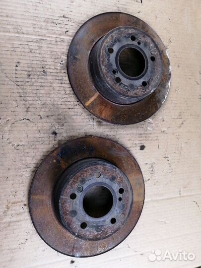 Тормозной диск задний задний Mercedes-Benz