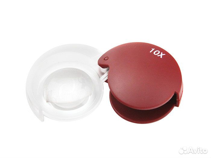 Лупа 10X складная новая