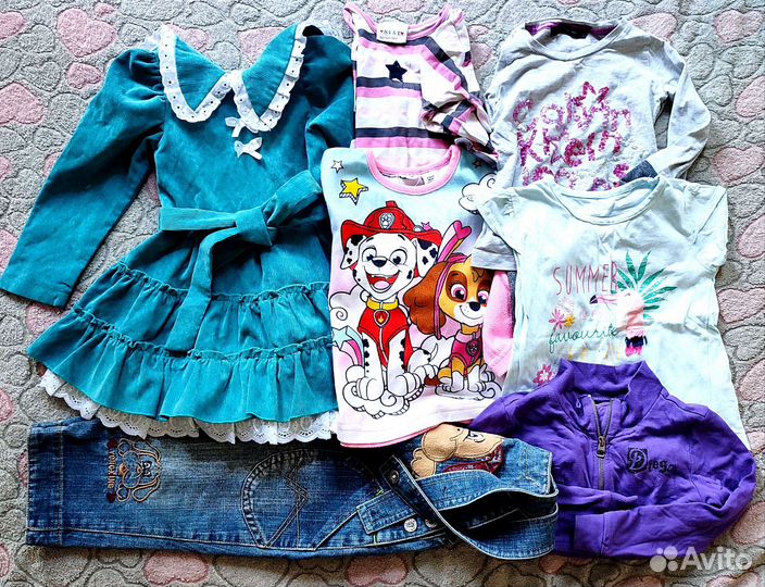 Вещи пакетом на девочку 2 3 года