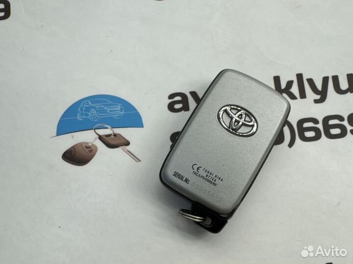 Ключ Тойота камри В40 оригинал