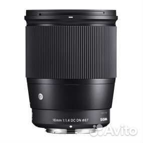 Sigma AF 16mm f/1.4 DC DN Sony E Новый