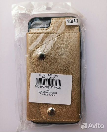 Новый кожаный чехол для iPhone 6/6s