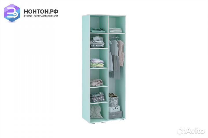 Шкаф двухстворчатый Тифани кенди / белый