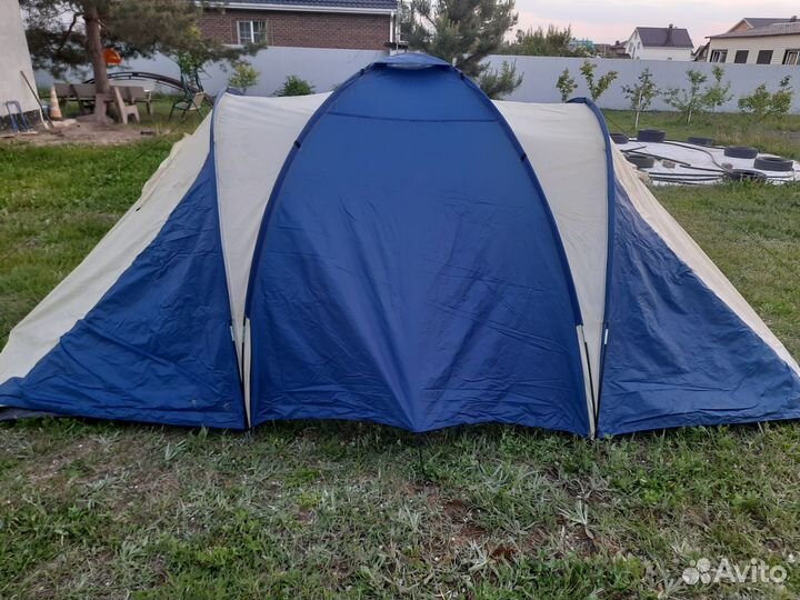 Палатка туристическая 4 местная с тамбуром