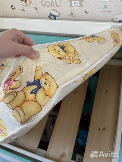 Детская кровать 160 на 80 с матрасом