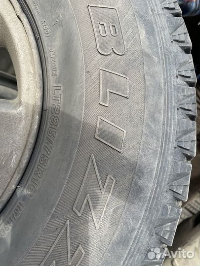 Bridgestone R16 Комплект колес с дисками 285/75/R1