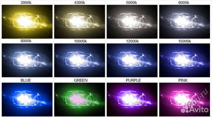 Лампа ксеноновая ксенон d2r д2р 4300к Bright HID