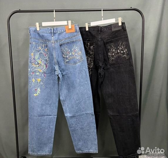 Джинсы широкие Supreme x Coogi, 2 цвета