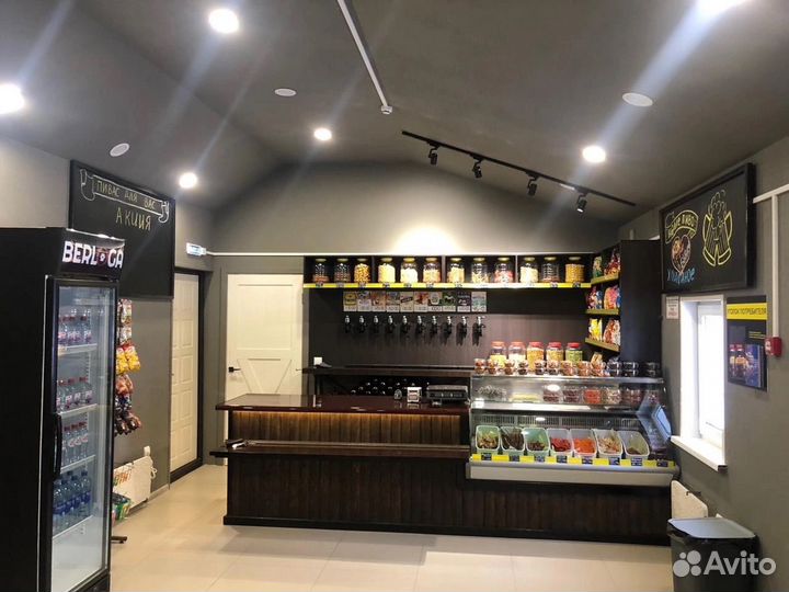 Пивной магазин или магазин разливных напиков, бар