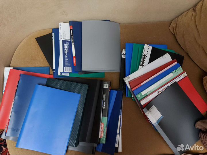 Папки с вкладышами прижимом скоросшиватели