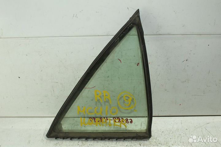 Стекло двери toyota harrier 00* MCU10 RR/RH / Форточка