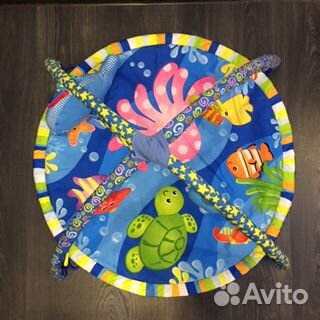 Развивающий коврик подводный мир