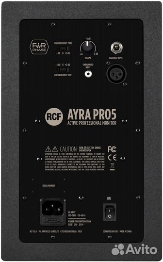 Студийный монитор RCF Ayra PRO 5