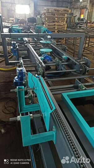 Линия по обработке поддонов (автоматическая)