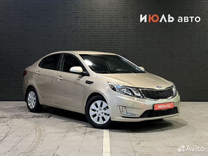 Kia Rio 1.6 МТ, 2013, 110 212 км