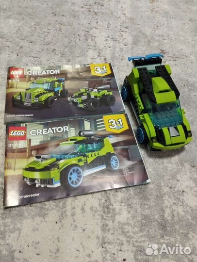 Lego creator 3 в 1, 31074