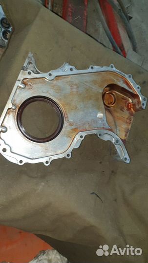 Задняя крышка мотора ауди Q7 BHK таурег 3.2-3.6 л