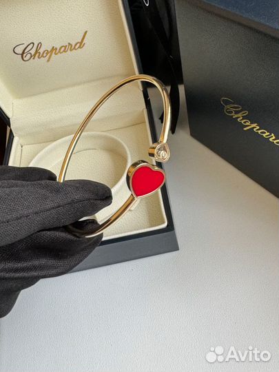 Золотой браслет Chopard Happy Hearts 585п