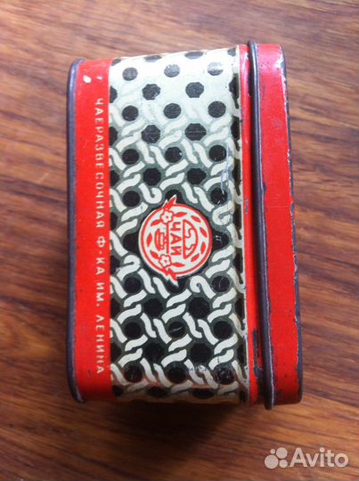 Баночка из-под чая 50-х годов