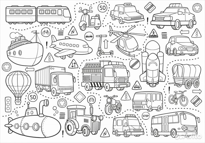 Детские раскраски в ассортименте