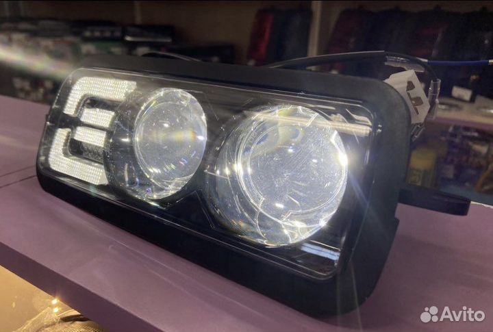 Подфарники на ниву led NEW линзы