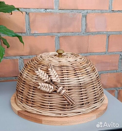 Хлебница плетеная