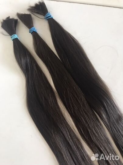 Волосы детские срез 60см