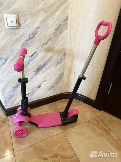 Самокат детский трехколесный