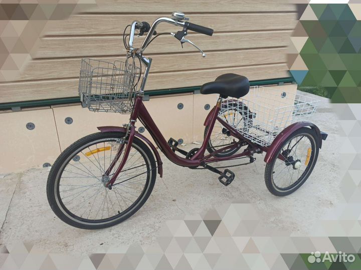 Трехколесный велосипед для взрослых