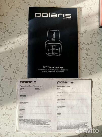 Беспроводной измельчить Polaris PFC 0408 Cordless