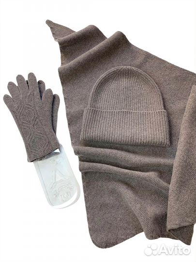 Шапка женская/ мужская новая, косынка/ шарф