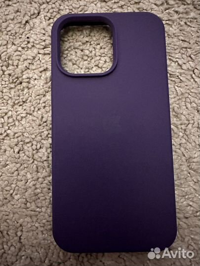 Силиконовый чехол на 14 pro max