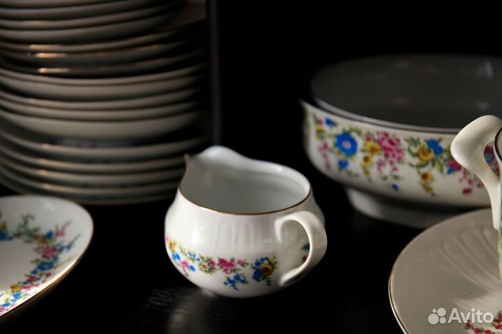 Столовый сервиз ГДР Henneberg porzellan 32п