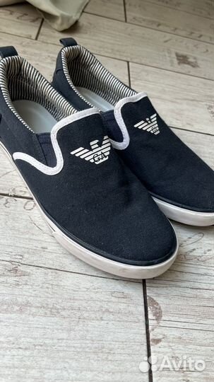 Слипоны кеды